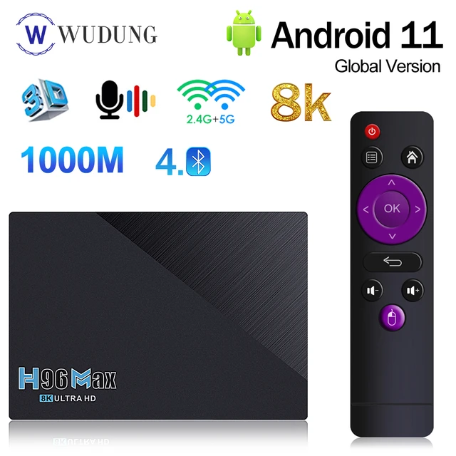 E-India H96 Max RK3566 2022 8GB RAM Android 11 New Smart TV BOX