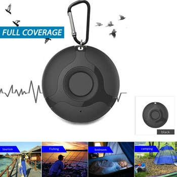 

Black Portable USB Mosquito Repeller Ultrasonic Pest Repeller Bird Repeller Electronic Cockroach Mosquito Killer Repellent