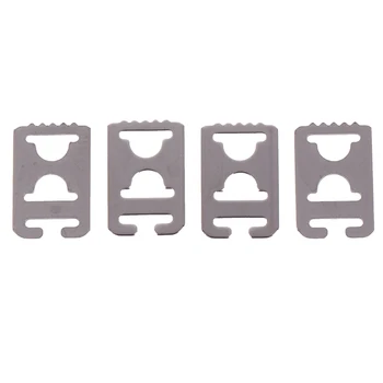 

Wholesale 40Pcs/lot Metal No Tie Flat Shoelaces Buckle Lazy Shoe Laces Shoe Decorations