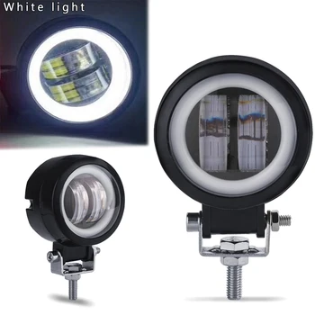 

White Round LED Work Light 3Inch 20W LED Work Light Pods Spot Beam Off-road Round White Truck Fog Lamp Accessori Auto Car Lights