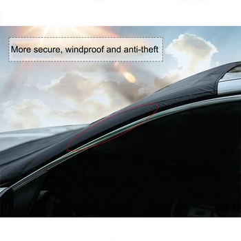 

Auto Windshield Cover Snow Cover Front Rear Window Foldable Visor Wind shield Cover Sun Shade Windshield Cover Sun Protector