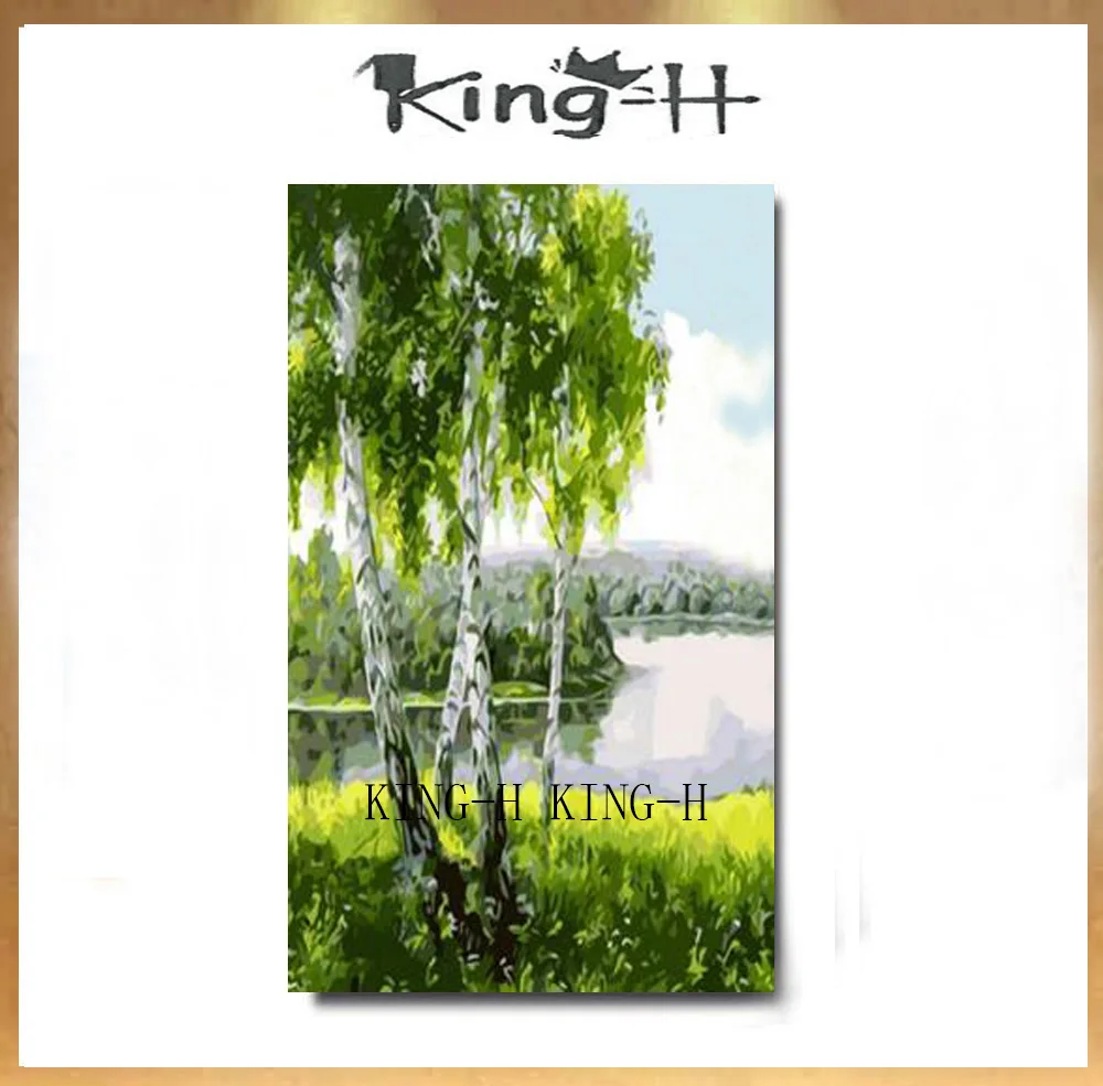 

Ручная роспись весной лес дорога Пейзаж Современная Абстрактная живопись маслом пейзаж живопись на холсте ру