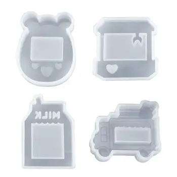 

Resin Crystal Epoxy Quicksand Mold Pendant Casting Silicone Mould DIY Crafts Jewelry Making Tools