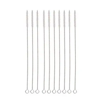 

Drink Straw Cleaning Brush, Nylon Bottle Brush Tube Brush Pipe Cleaning Brushes, Set of 10