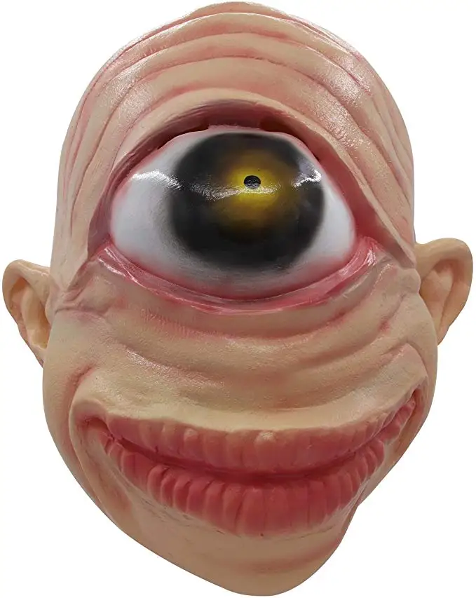 Molezu UFO Alien Mask латексная жуткая маска Geezer костюм на Хэллоуин вечерние реквизиты