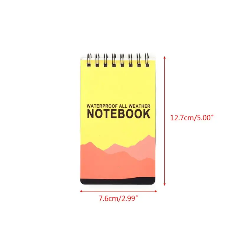 New Waterproof Notepad Language Learning Coil Book Vocabulary Diary Notebook Travel New Waterproof Notepad Language Learning Coil Book Vocabulary Diary Notebook Travel