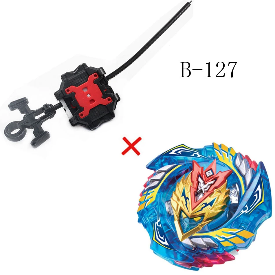 Beyblade Burst с Beyblade Launcher Bayblade Toupie Металл Бог волчок Bey Blade игрушка рождественские подарки для детей - Цвет: B-127