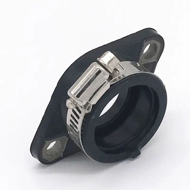 

Rubber Intake Manifold Carburetor Black Boot Joint Holder Adapter for GN125/GS125 Carburetor Joint Boot