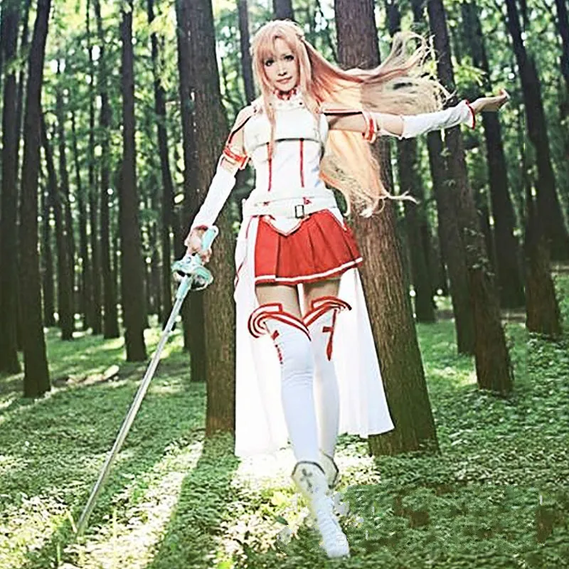 Sword God's Domain ya si Na Yuuki Asuna Suit Comic-Con Party Cosplay Costume |
