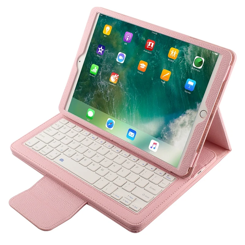Чехол с клавиатурой для IPad 10,2, Bluetooth, чехол с клавиатурой для Apple IPad 7, 7го поколения, A2200, A2198, A2232, кожаный чехол