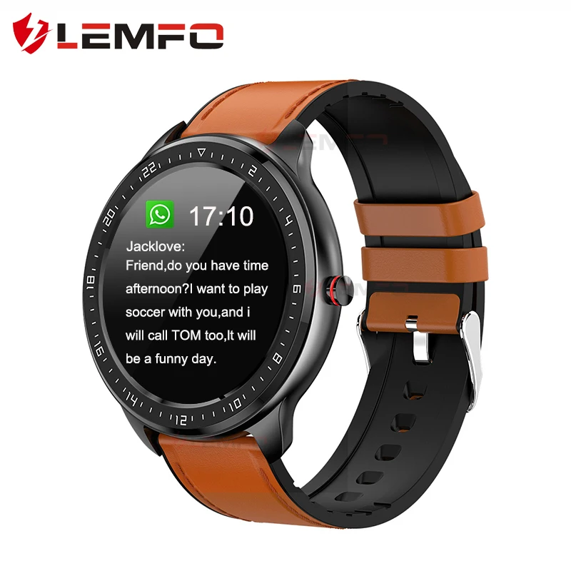 LEMFO Z06 Waterproof Smart Watch Full Screen Touch Heart Rate Blood  Pressure Message Reminder Pedometer Bluetooth for Men Women - AliExpress  Consumer Electronics
