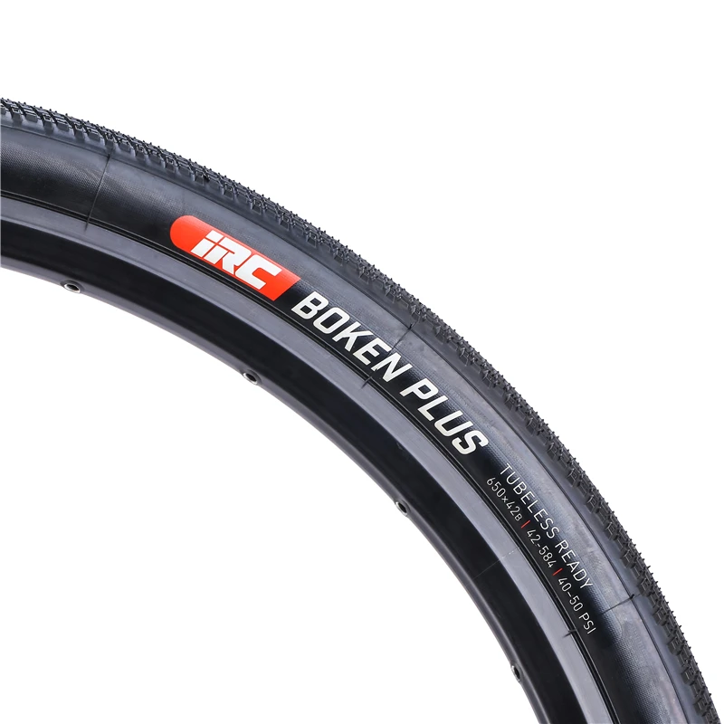 IRC BOKEN PLUS бескамерные готовые шины для шоссейного велосипеда 650x42/47C 60TPI складные бескамерные анти прокол велосипедные шины гравий 700 велосипедные шины