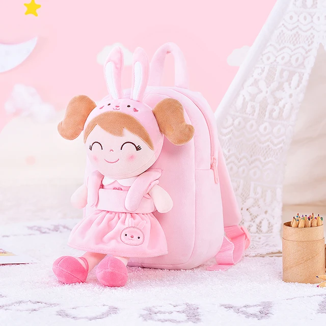 Gloveleya Dolls Stuffed Animal Backpacks Forest Animal Dolls Kids Rag Doll Bags Baby Girl Gifts Stuffed Toys Plush Toys 5