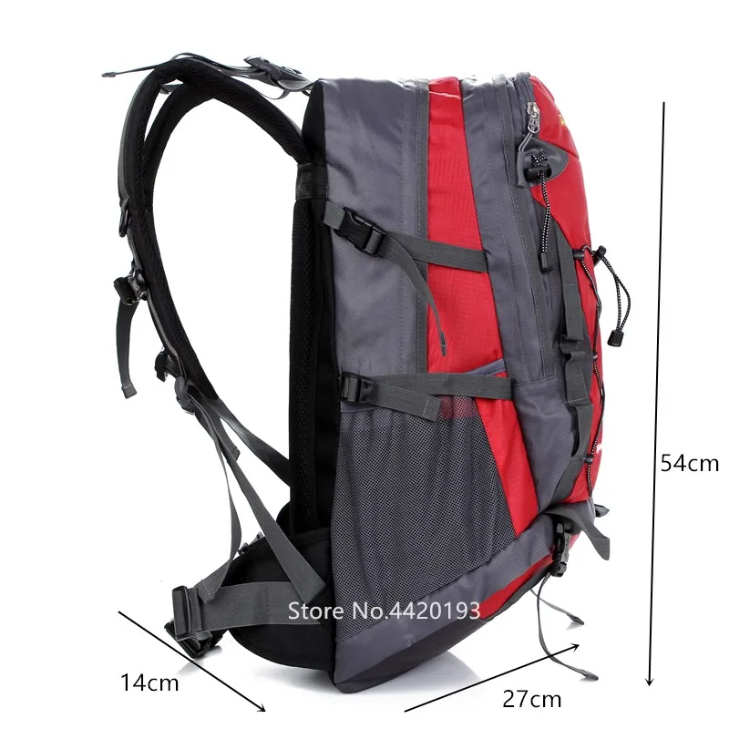 40L водонепроницаемый походный рюкзак для путешествий для мужчин и женщин походная сумка рюкзак для кемпинга спортивная сумка