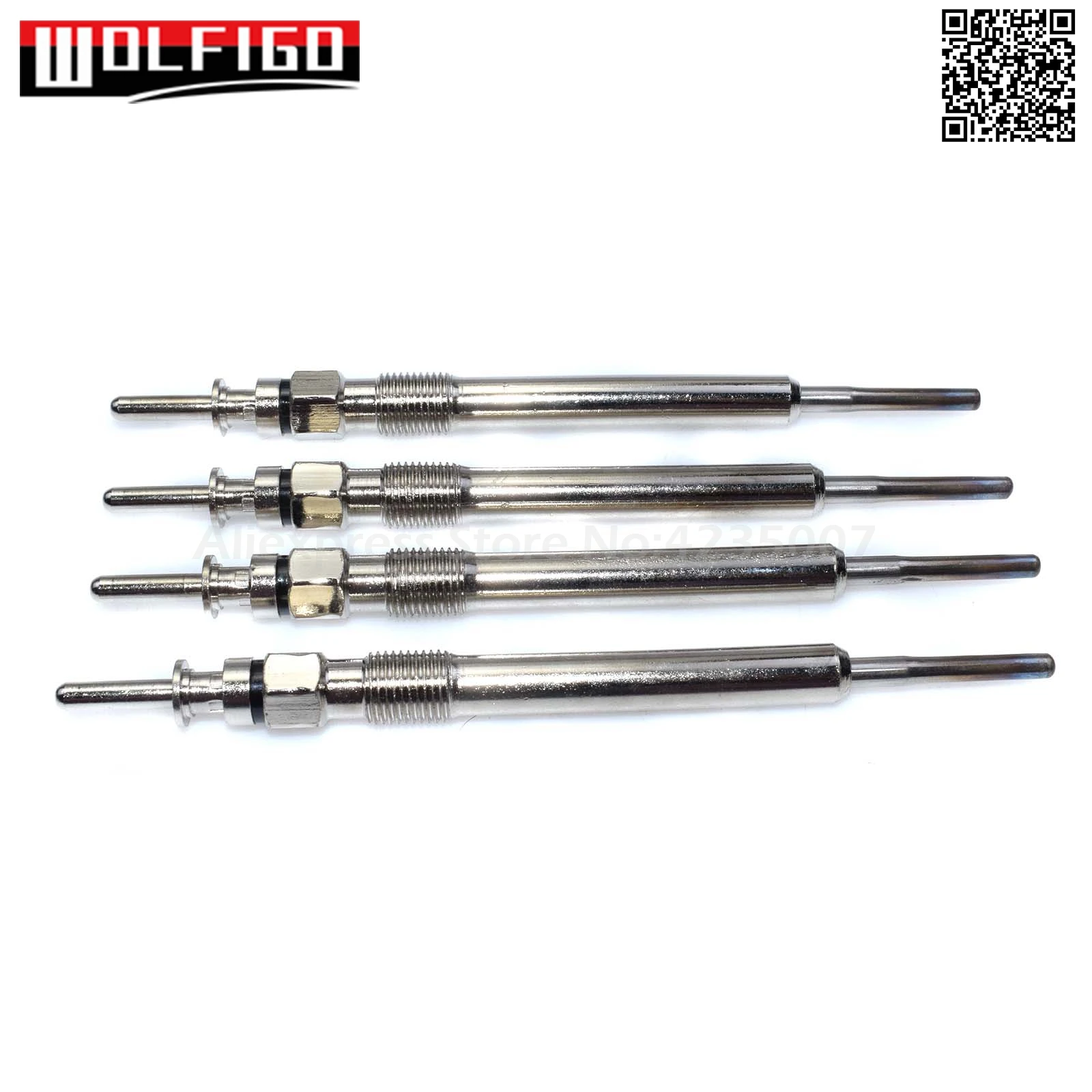 

WOLFIGO New 1PC / 4PCS Deisel Glow Plug For BMW X3 E83 X5 E53 E70 X6 E71 0250603006,12230035934,12237803368
