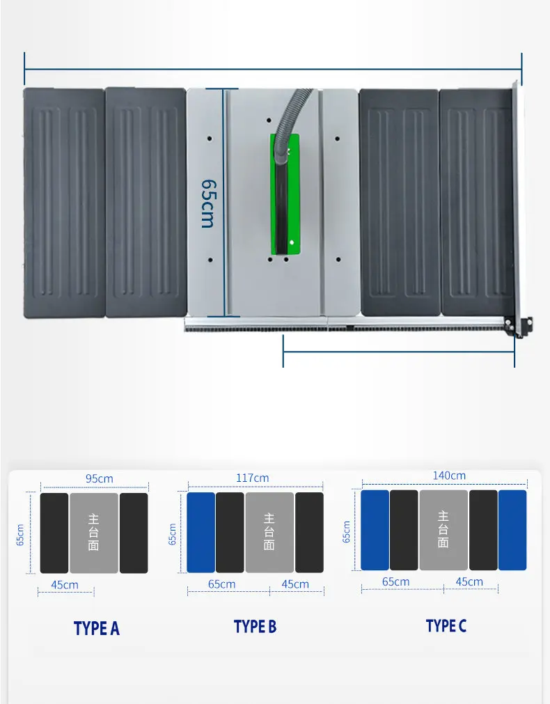 AC220V 1800 Вт 10 дюймов многофункциональная деревообрабатывающая Настольная пила, электрическая режущая машина, многоугольная обработка, вакуумный интерфейс