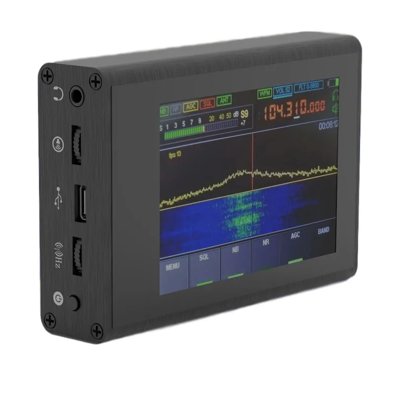 Новый 50 кГц 200 МГц Малахитовый SDR Shortware радио Malahit DSP 3 5 дюймов сенсорный экран Экран