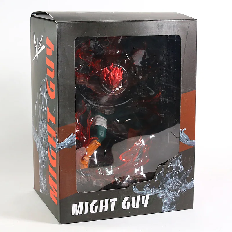Наруто Shippuden Might Guy Vol.2 восемь ворот выпустили формирование статуя ПВХ фигурка модель игрушки с светодиодный светильник