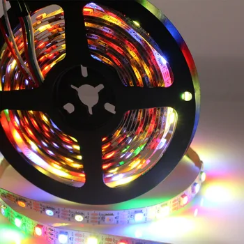 

SK6812 RGBW Led Strip Light 4 in 1 Similar WS2812B 1m 4m 5m 30 60 144 LEDs Individual Addressable RGBWW Led Lights IP30 65 DC 5V