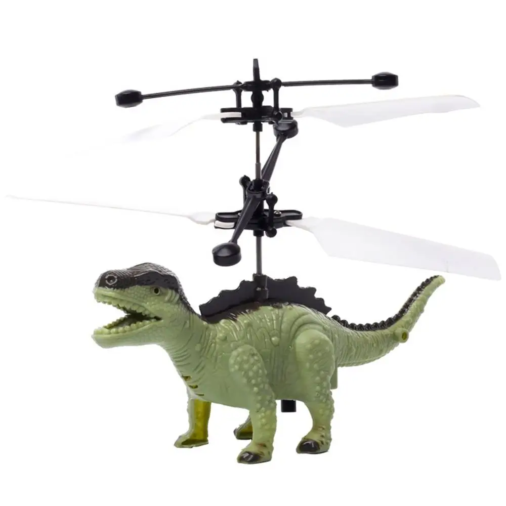 dinosaur Новинка Робот Подвеска индукционный самолет детская Подвеска Игрушка освещение игрушка вертолет летающая игрушка перезаряжаемый Дрон - Цвет: dinosaur