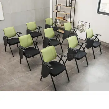 

Training Chairs With Tables, Tables, Chairs, Foldable Conference Chairs, Staff, Student Conference Rooms, Simple Office Chairs