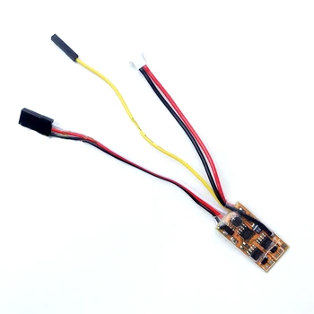 

1pc 2CH Single-way Brushed ESC Double Motor Differential Mix Controlling Speed Controller for RC Airplane/Boat Accessories Parts