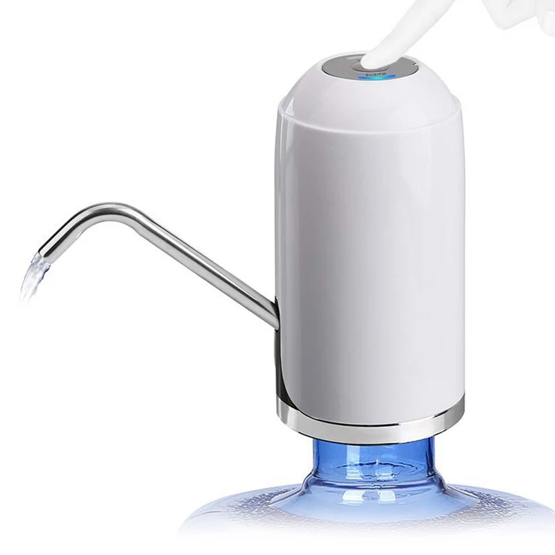 Насос для бутыля с водой, электрический насос для питьевой воды (5 галлонов) охладитель для бутылки воды диспенсер зарядка через Usb