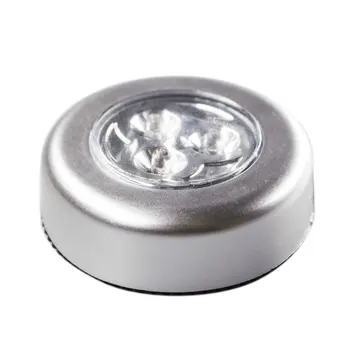 

1PC Creative round 3LED touch pat night light, Automotive pat lights, Automotive night light paste wardrobe reading lights