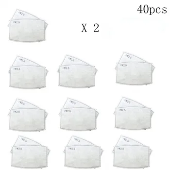 

Comfortable Fashion Dustproof PM2.5 Activated Carbon Filter Face Mask Breathing Insert Protective Mouth Sport Outdoor Cycling