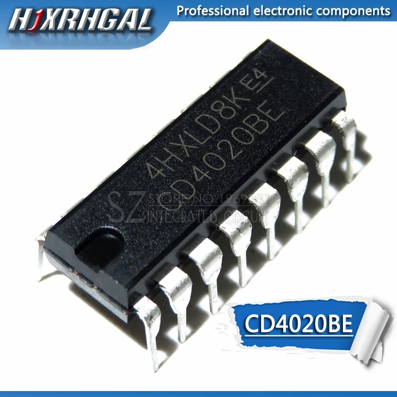 1 шт. CD4020BE CD4023BE CD4011BE CD4013BE CD4015BE CD4017BE CD4021BE CD4024BE CD4026BE CD4027BE DIP | Электронные компоненты