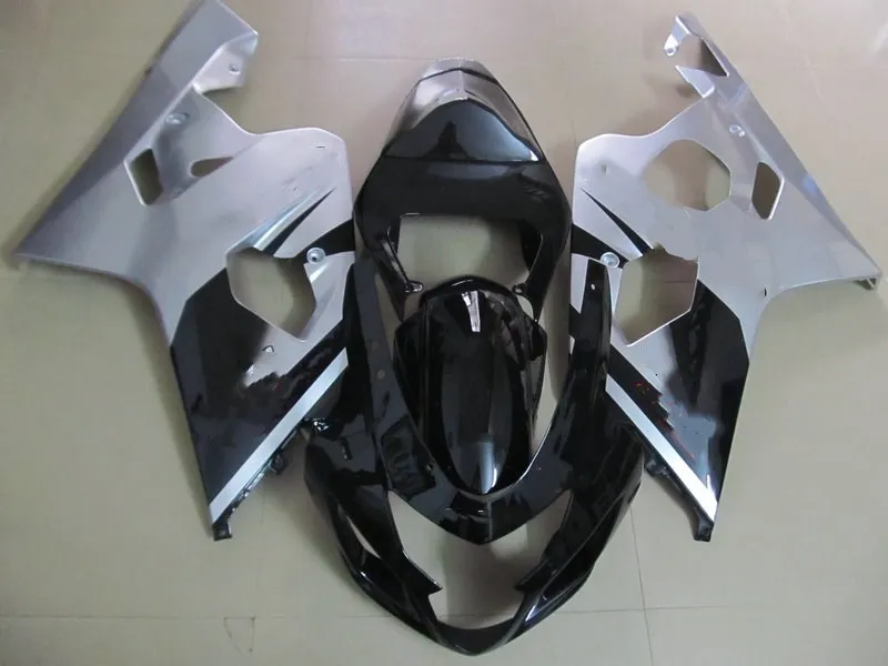 Комплект обтекателей для мотоцикла GSXR600 750 K4 04 05 GSXR 600 GSXR750 2004 2005 ABS Серебряный