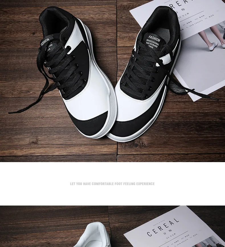 Explosion comfortable Large size spring and autumn new trend men's fashion shoes casual students personality wild men's shoes