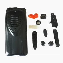 5xBlack Корпус чехол Крышка для переднего корпуса Ручка Ремкомплект для Kenwood TK3207 TK2207 TK-3207 TK-2207 радио