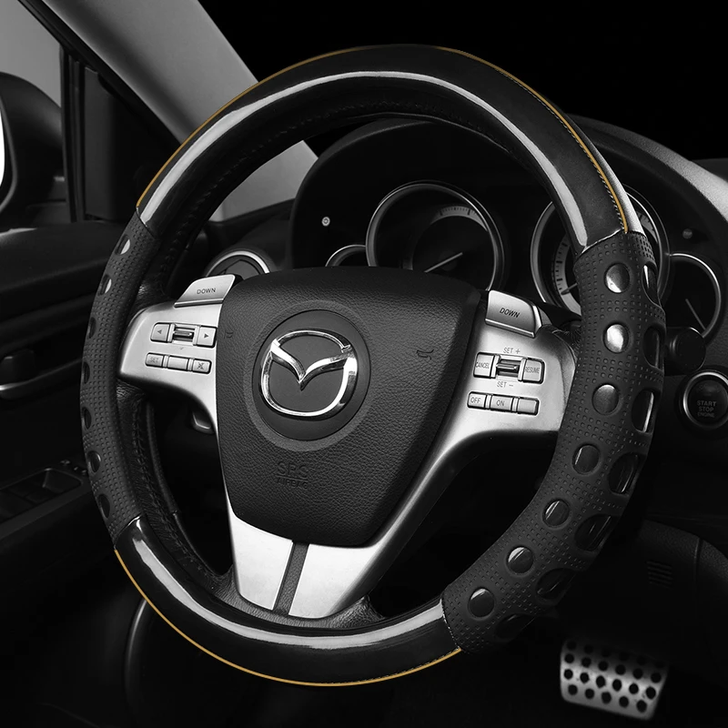 Подходит для Mazda крышка рулевого колеса CX4 автомобильный чехол для сцепления женская CX5 Tezi CX-4 Sports 5 Angkesaila 3