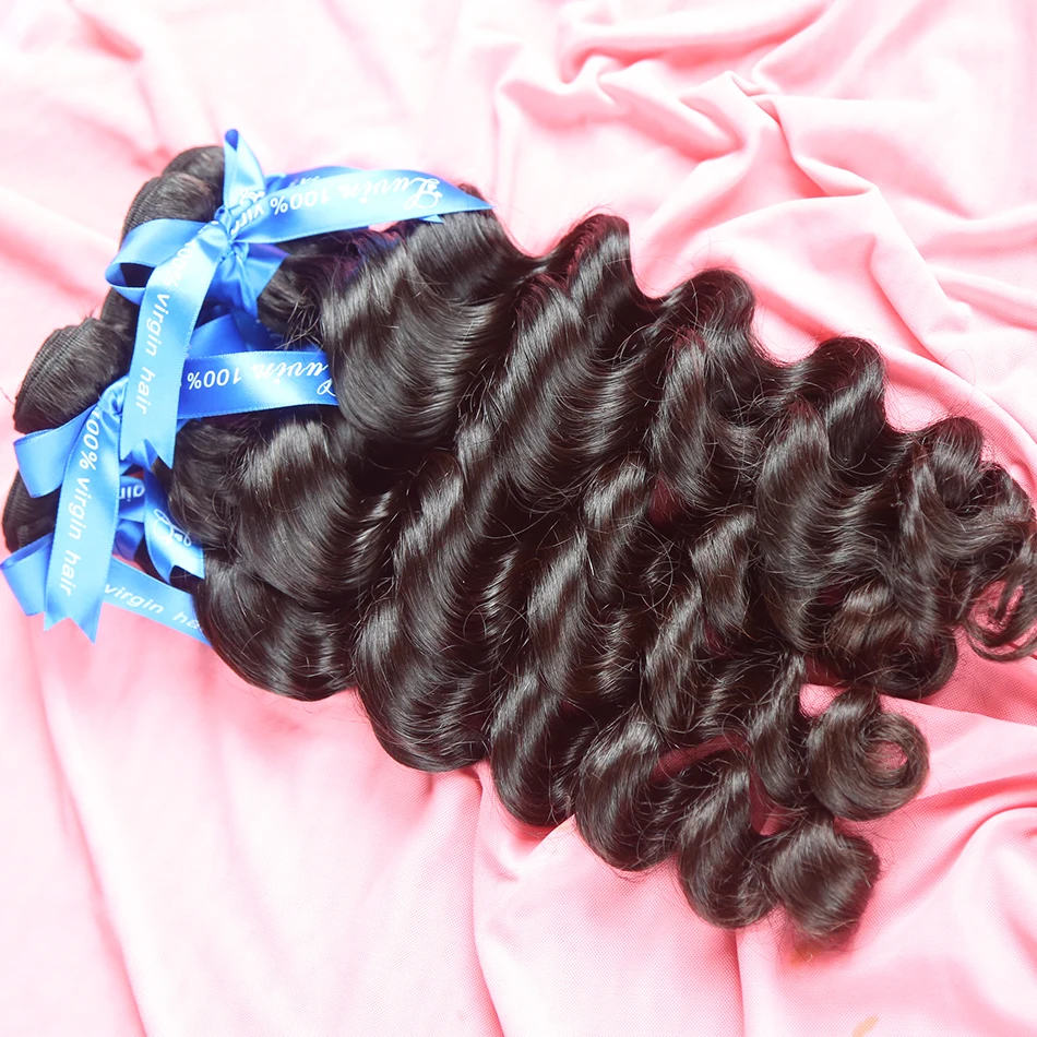 Luvin, бразильские волнистые пряди, человеческие волосы Remy для наращивания