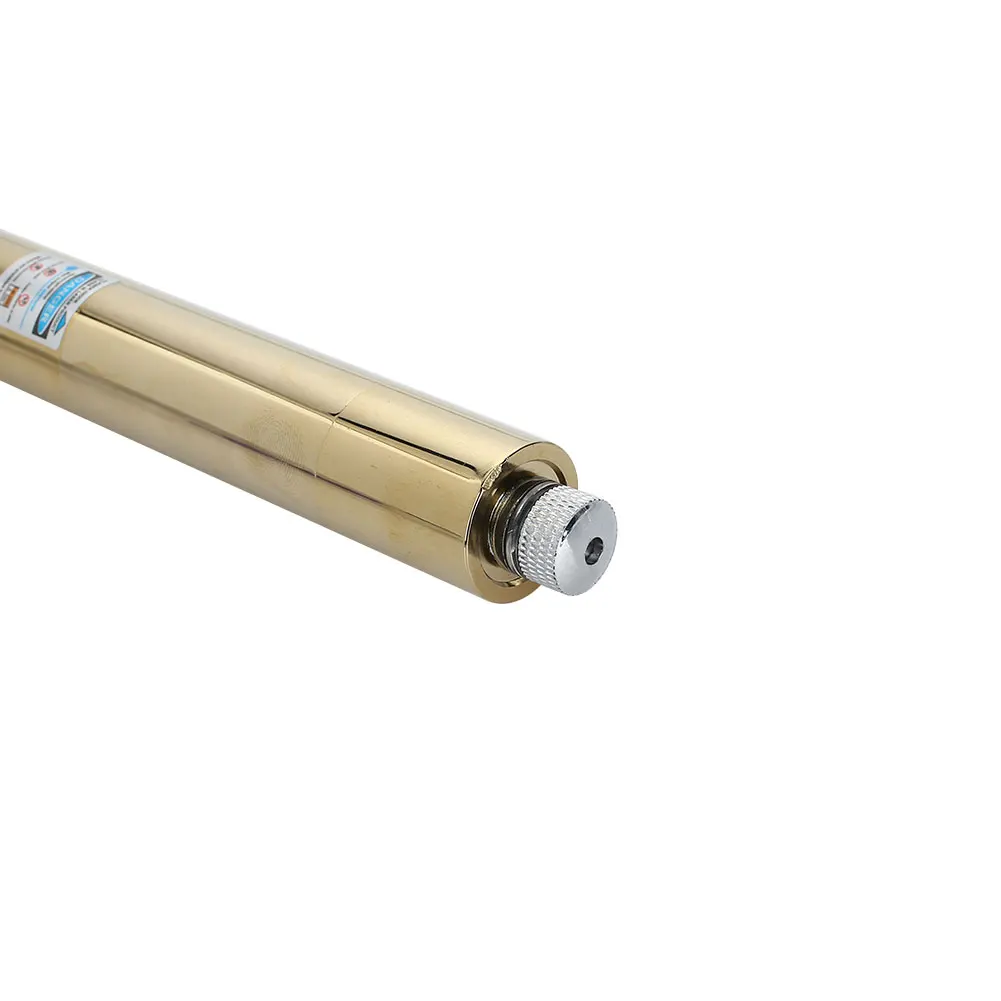 5000mW Laser Pointer 2*16340 Military High Powered Starry Sky Cigarrete Blow Solder Laser Light Powerful Golden Burning