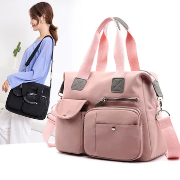 

Fashion Women's Diaper Bag Nylon Shoulder Bag/ Hand Bag Large Capacity Travel Large Bag