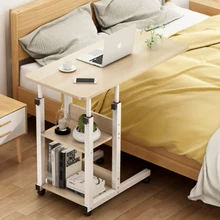 

Portable Bedside Table Laptop Computer Lazy Desk Simple Home Student Bed Bedroom Small furniture top Stand компьютер escritorio