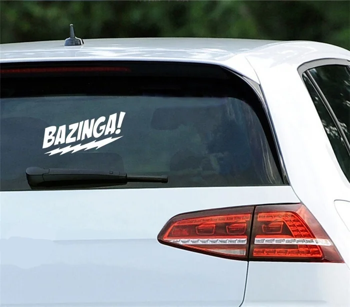 BAZINGA! BAZINGA Забавный Дрифт JDM грузовик окно бампер Jew128