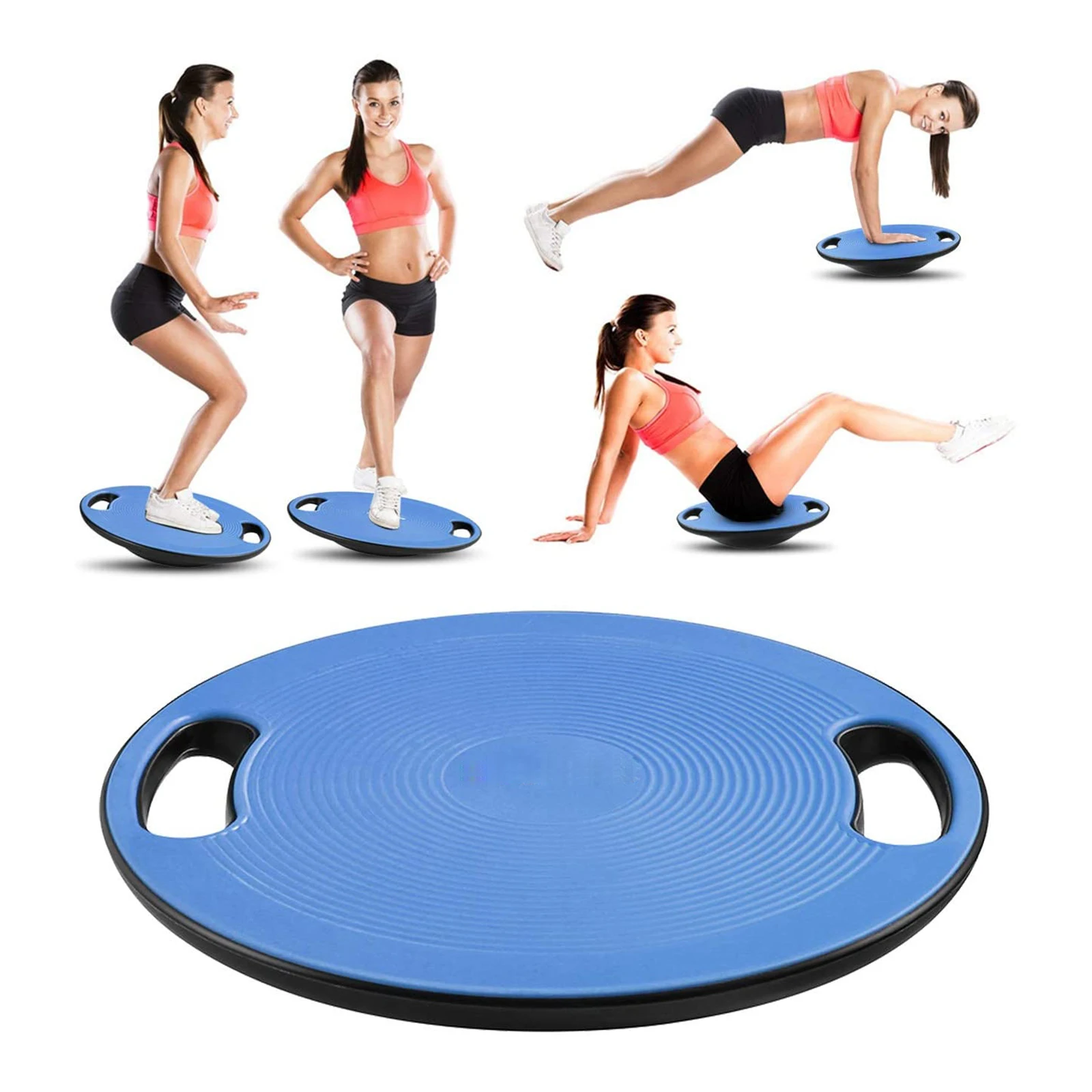 Twisty Board Simple Core Workout for Abs and Legs Balance Fitness Board 