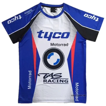 

Summer Short Sleeve Quick Dry T-shirt For BMW Motocross Motorcycle Mountain Bicycle T Shirts
