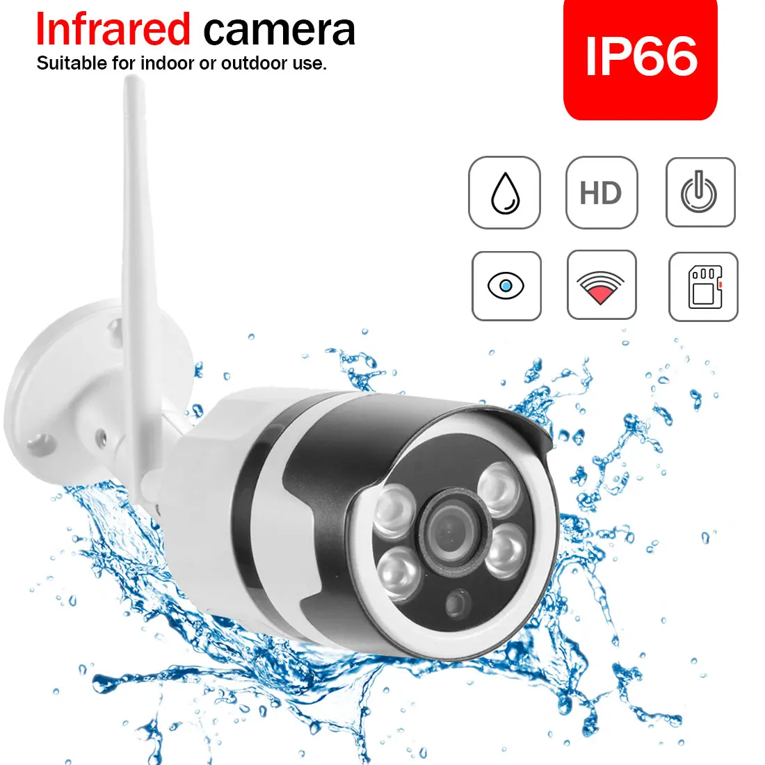 

IP Camera wifi camera 1080P HD Cloud Wireless CCTV WIFI APP Control Night Vision Two-Way Audio Camera Security Camera