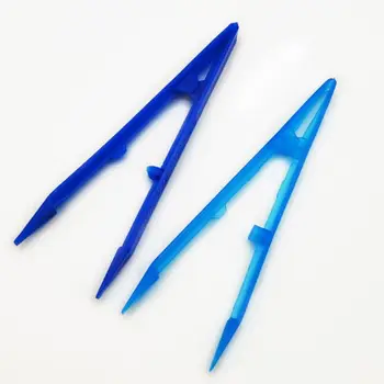 

2020 New 100 Pcs/pack Disposable Plastic Tweezers Dental Materials Dressings Disinfection Sterile Forceps