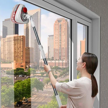 

Wonderlife double-sided glass window wiper adjustable rod set 5-26mm single and double layer general household high-rise glass