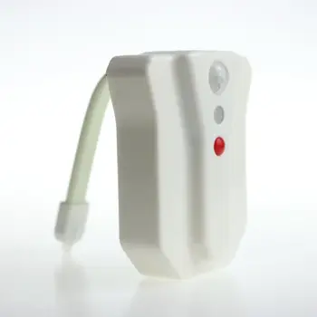 

8 Color LED Motion Toilet Bowl Night Light Activated Sensor Bathroom Seat Lamp