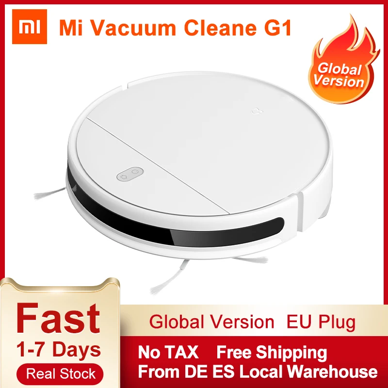 Робот-пылесос Xiaomi Mijia G1 2200 па влажная уборка автоматическое подметание