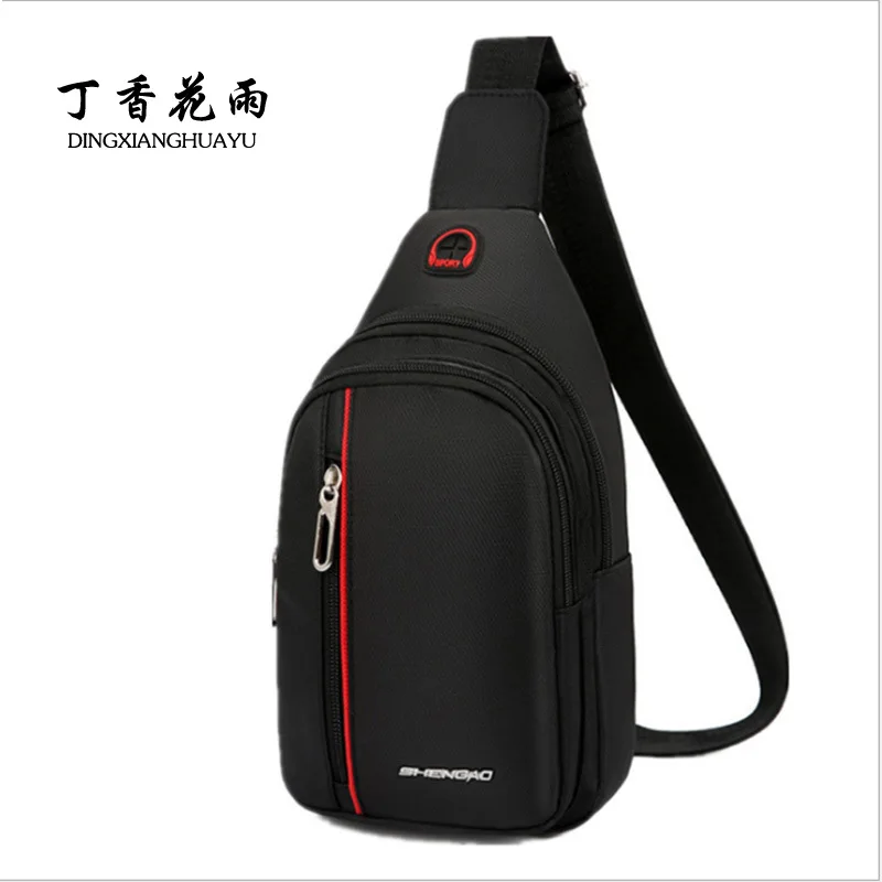 

2020 New Style Men Chest Bag Oxford Cloth Multi-functional Casual Shoulder Bag Outdoor Sports Shoulder Bag Men Bag