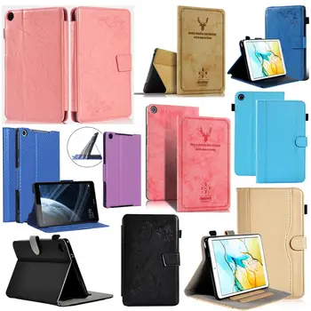 

Flip Stand Leather Skin Shell Magnetic Cover Funda Capa Case For Huawei MediaPad M5 Lite 8.0 T5 8 JDN2-W09/AL00 Honor 5 8 Coque