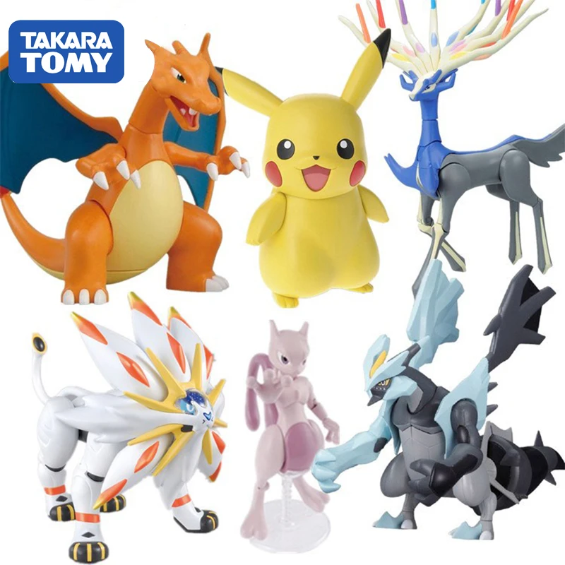 Покемон Пикачу Xerneas Terrakion Cobalion Virizion Solgaleo Lunala Mewtwo Dream and Fire Dragon фигурки | Игрушки и
