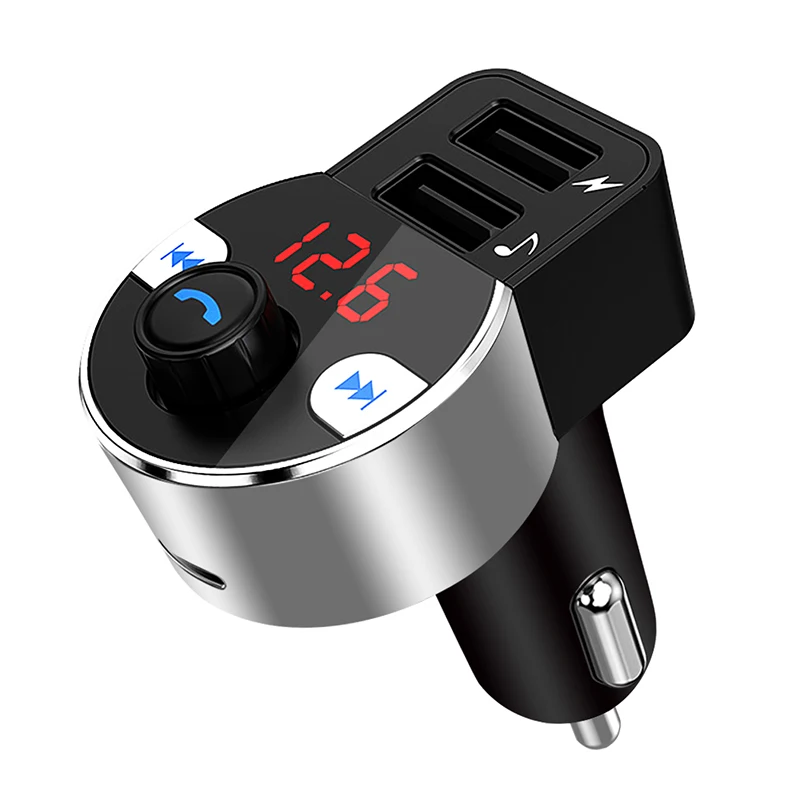 HK203 автомобильный комплект громкой связи, беспроводной Bluetooth, fm-передатчик, ЖК-дисплей, Автомобильный MP3-плеер, USB зарядное устройство, fm-модулятор, автозапчасти, голосовая трансляция
